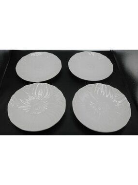 Country Manor White by Mikasa Accent Salad Plate Set of 4 Pattern Code: MIKCOMW